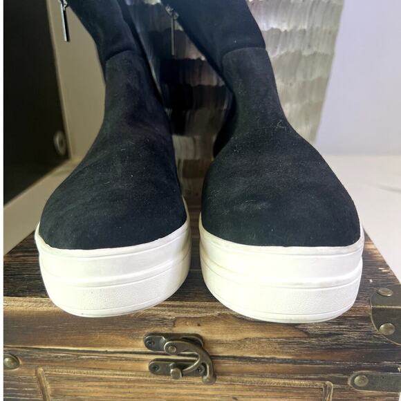 J/Slides Tristan Faux Fur Lined Waterproof Sneaker Boots - Picture 4 of 14